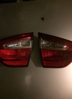 2013 Kia Rio hatchback rear lights