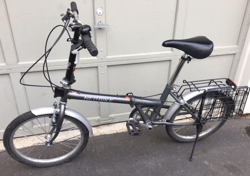 NeoBike folding 3 Speed with numerous options