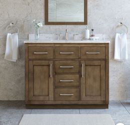 Ove Decors Alonso Bath Vanity in Brown 42”