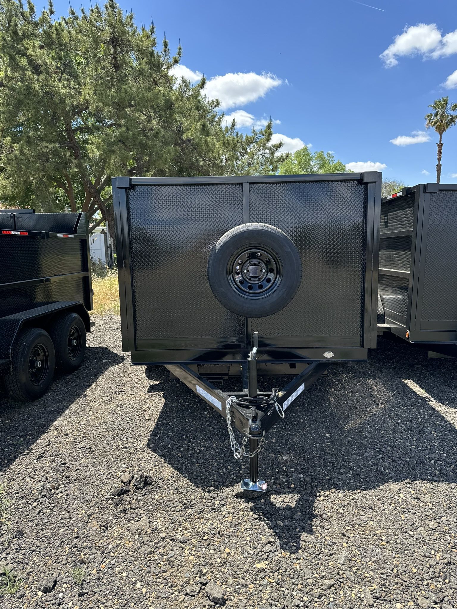 2026 Dump Trailer 12ft Long Junk