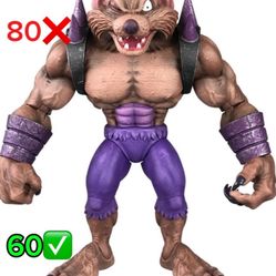 Battletoads Anthology Collection 12-Inch General Vermin Movable Action Figure | in Scale with 31 Points of Articulation