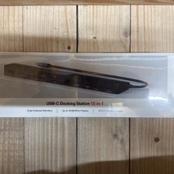 Laptop Docking Station Dual Monitor 4K@60Hz