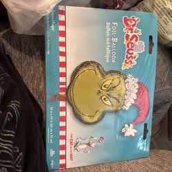 Grinch Foil Balloon