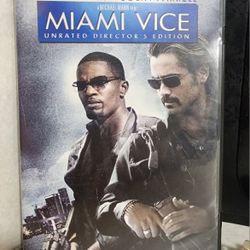MIAMI VICE [ UNRATED DIRECTORS CUT ] DVD
