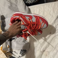 University Red Dunks