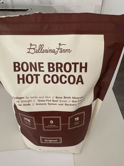 Ballerina Farm bone broth hot cocoa