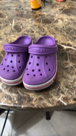 Kids size 12 crocs