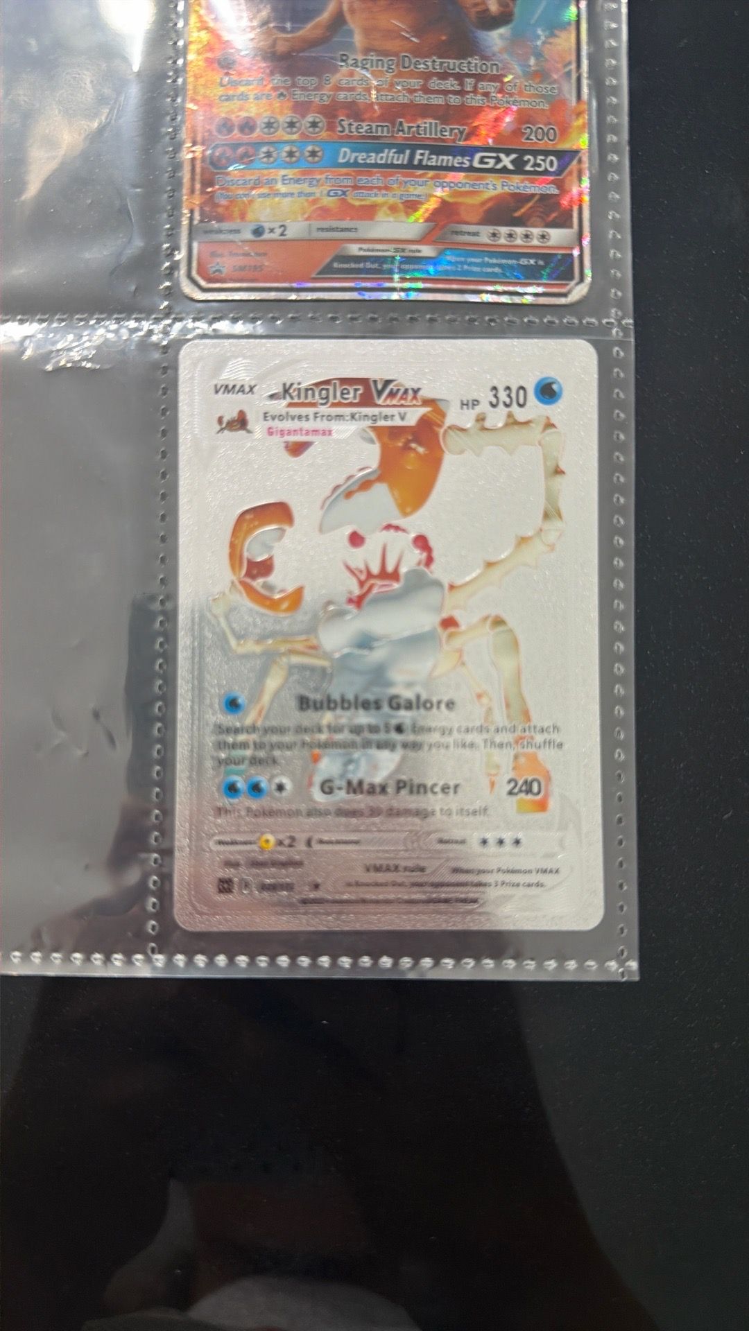 Pokemon kingler VMAX
