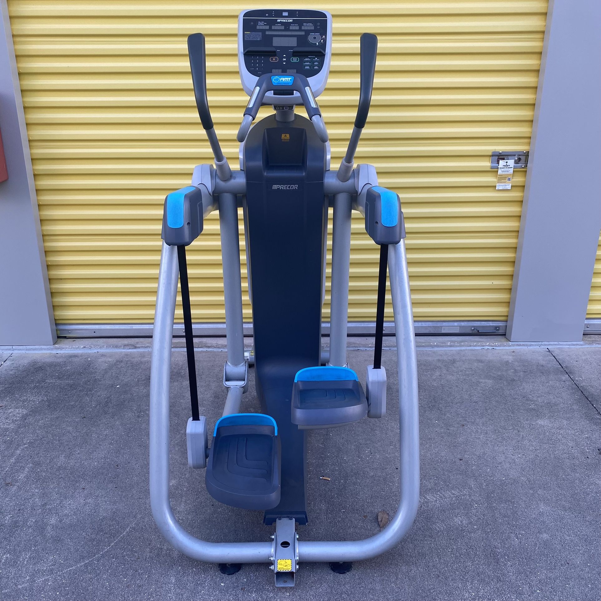 Precor AMT 835 Commercial Gym Adaptive Motion Trainer Open Stride