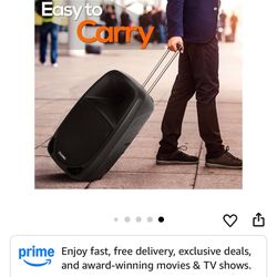 Speaker 1000 Watt Karaoke PA sound system by Pyle