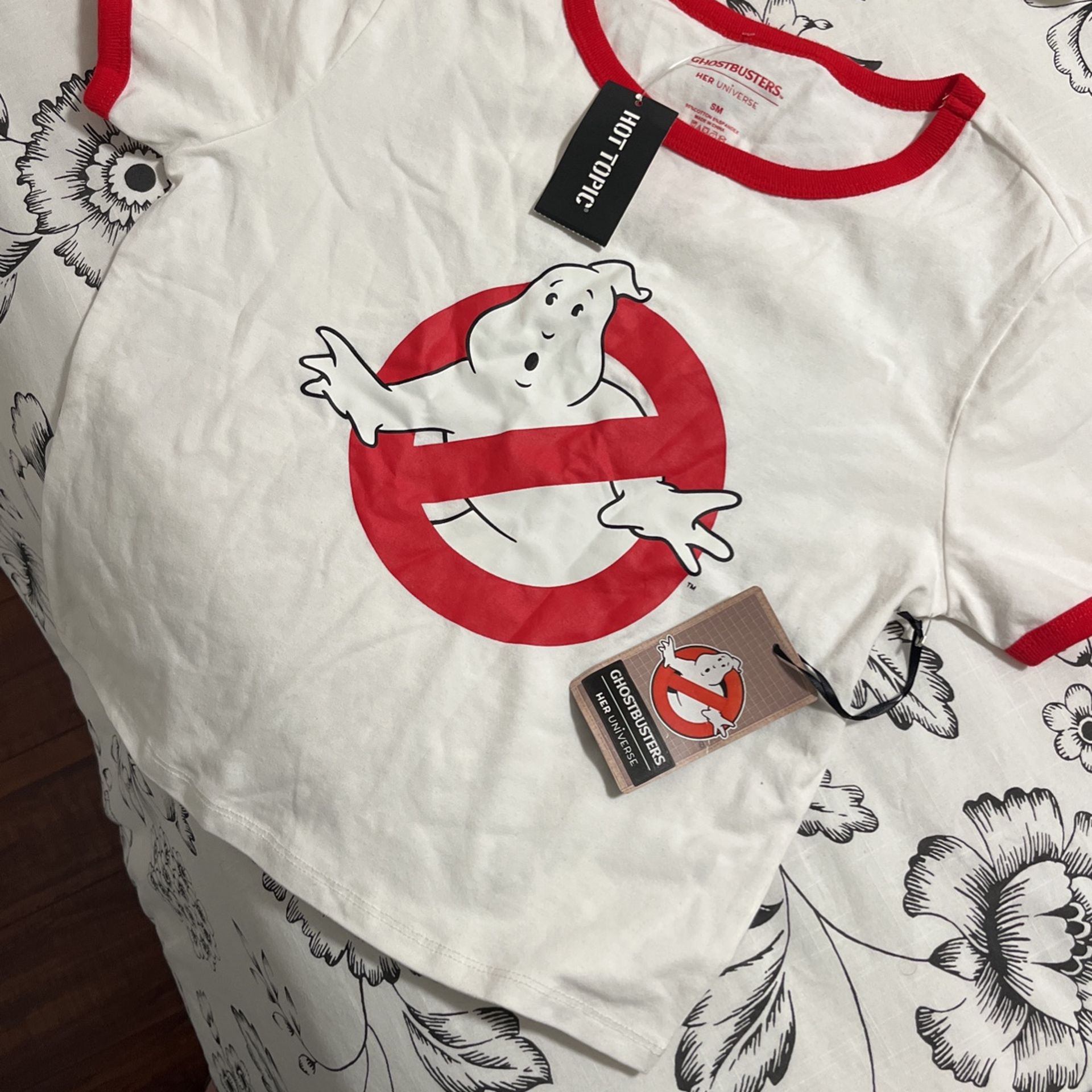 Ghost Busters Crop Top! Glow In The dark