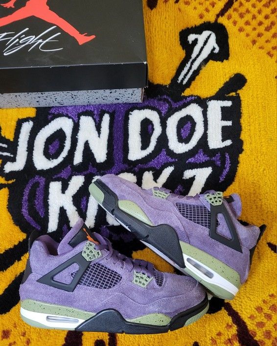 Jordan 4 Canyon Purple