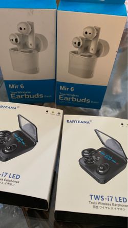 3D stereo bass true wireless bluetooth earbuds($35 each)