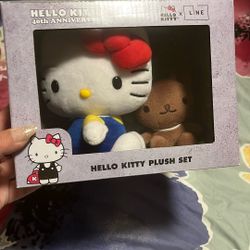 Hello Kitty Plush 40th Anniversary 