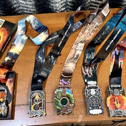 Lord Of The  Rings Metal Challenge Ribbons