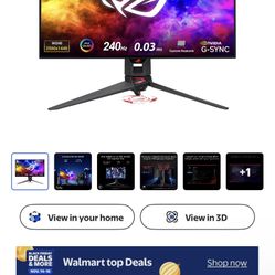 ROG Pg27aqdm gaming Monitor