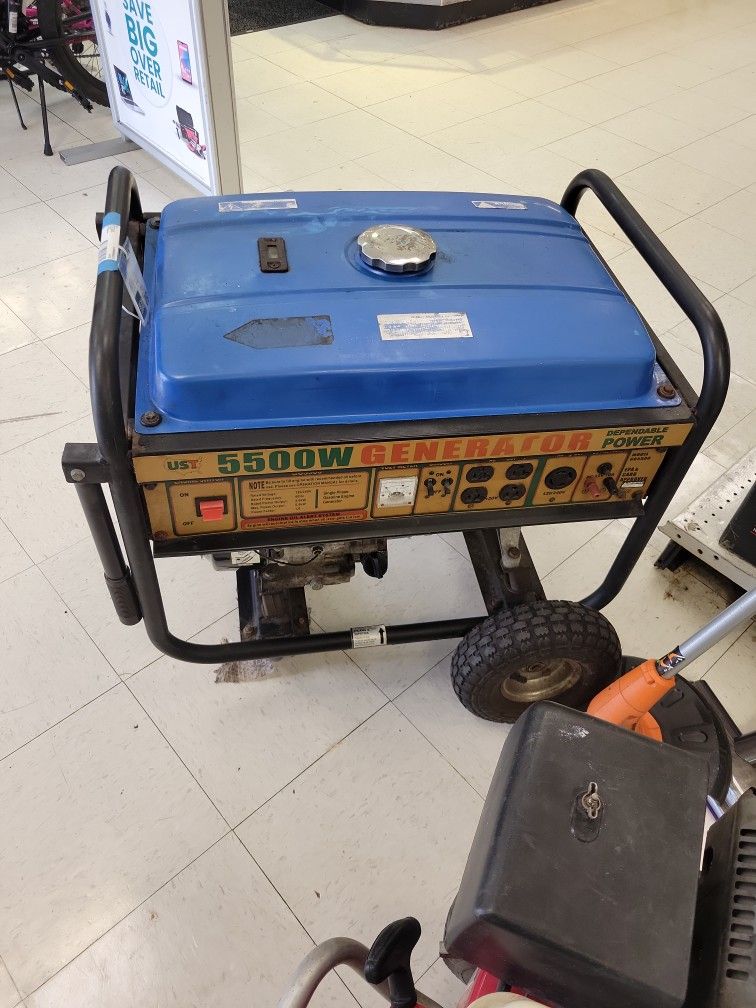 5500w Generator Runs Great