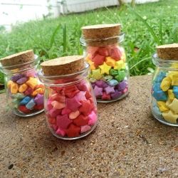 Origami Star Jars