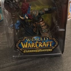 World of Warcraft Action Figure - Zabra Hexx (Troll Priest) - Series 2 NIB