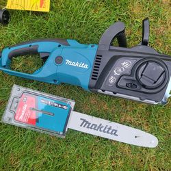 Makita 14 in. 14.5 Amp Corded Electric Rear Handle Chainsaw
