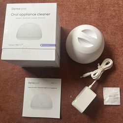 Zima Dental Pod Ultrasonic Cleaner for Oral Appliances