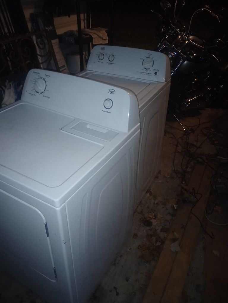 Roper Washer And Dryer Like New