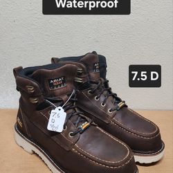 Ariat Work Boots Sz 7.5 D COMPOSITE TOE