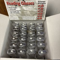 New Reading Glass Case Of 24