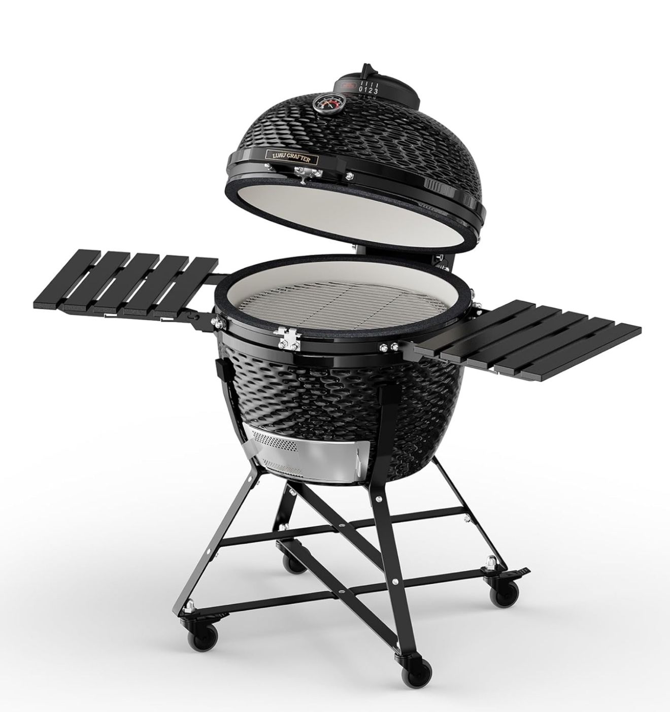 Brand New 24 Inch Ceramic Charcoal Grill Smoker