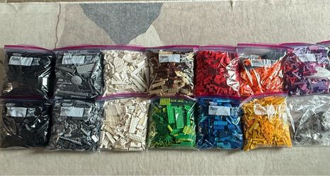 25lbs of Lego Bulk -Pre Sorted by color