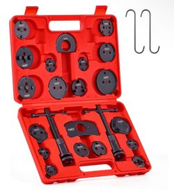 Orion Motor Tech Disc Brake Pad and Caliper Service Tool Kit | Professional Disc Brake Caliper Compression Tool Kit | Universal Disc Brake Caliper and
