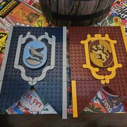LEGO Harry Potter House Banners – Gryffindor + Ravenclaw – $50