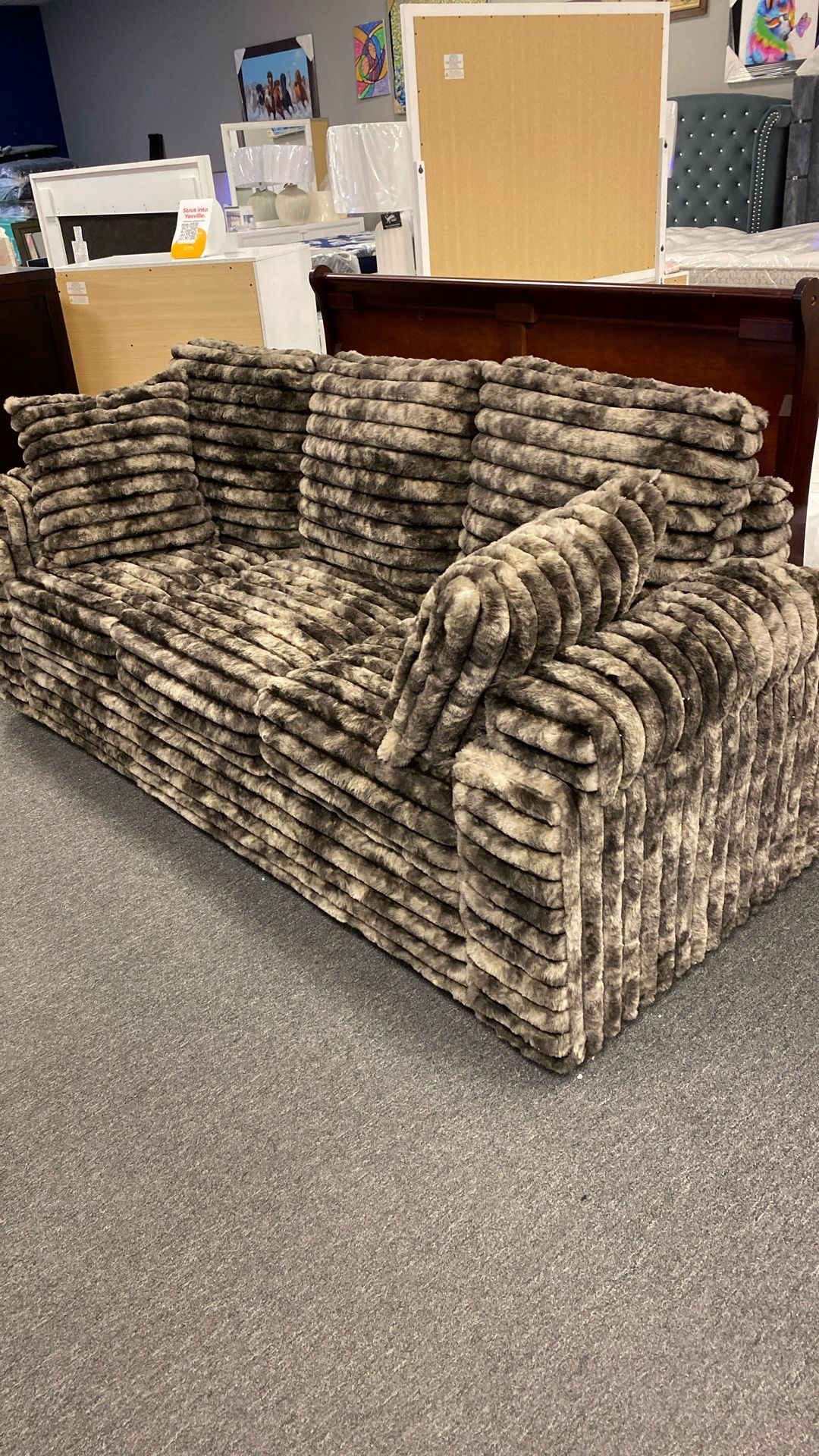 New Mocha Macchiato Sofa Was $1700 Now $599 No Gimmicks Last One. Can Deliver Can Get Sectional Or Couch And Love Seat Set