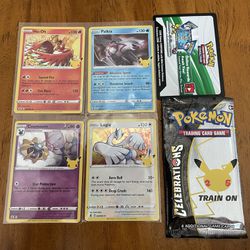 Pokémon Celebrations Pack - Opened