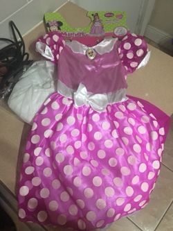 Minnie Mouse Costume - Size L/G (4-6x)