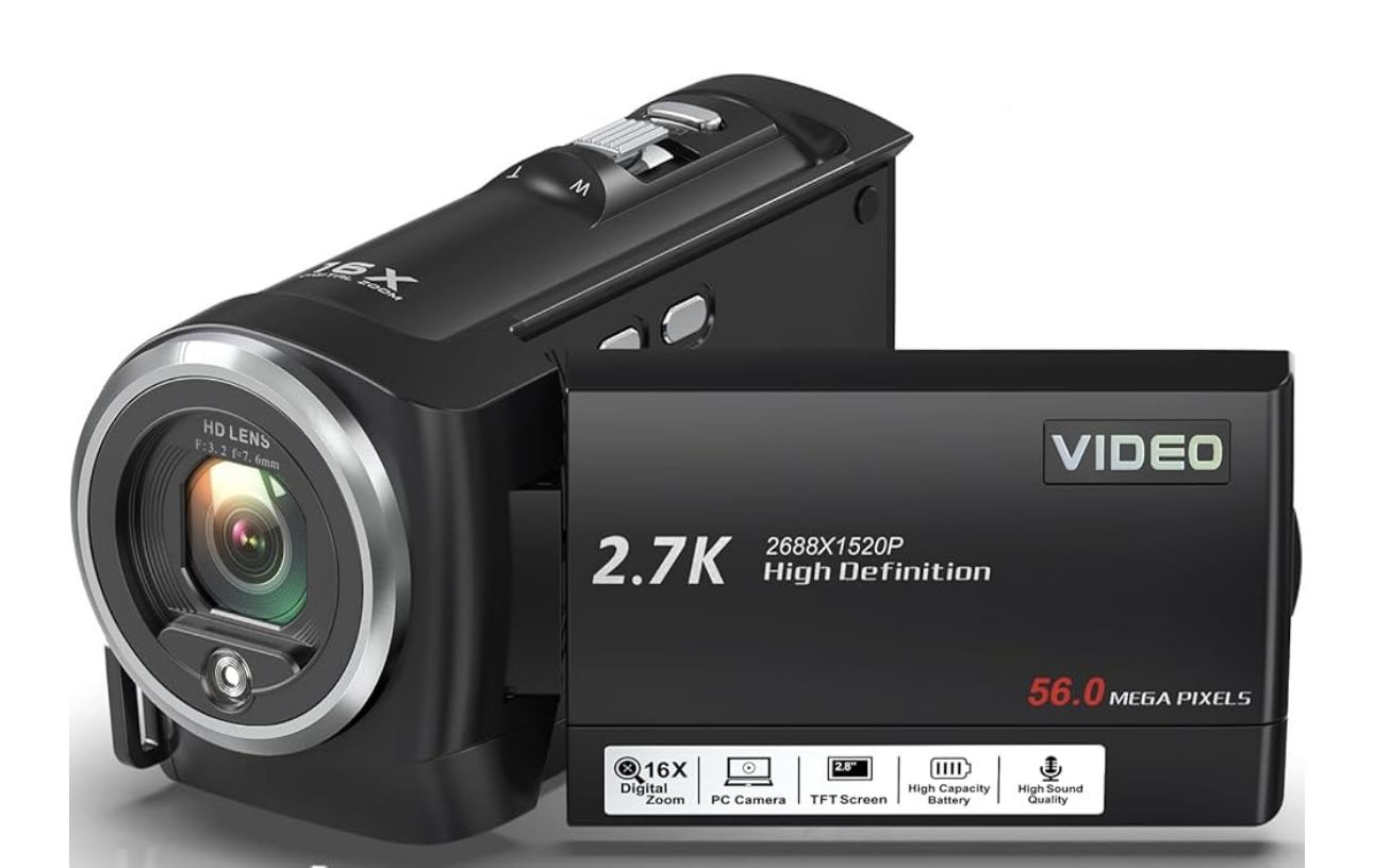 2.7K High Definition Camcorder/Camera