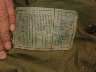 US Military Cold Weather Field Coat Medium Long