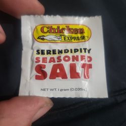 THE LAST CHICKEN EXPRESS SERENDIPITY PACKET IN THE WHOLE WORLD