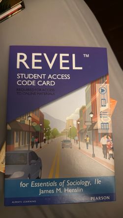 Essentials, Sociology, Student Access Code Card