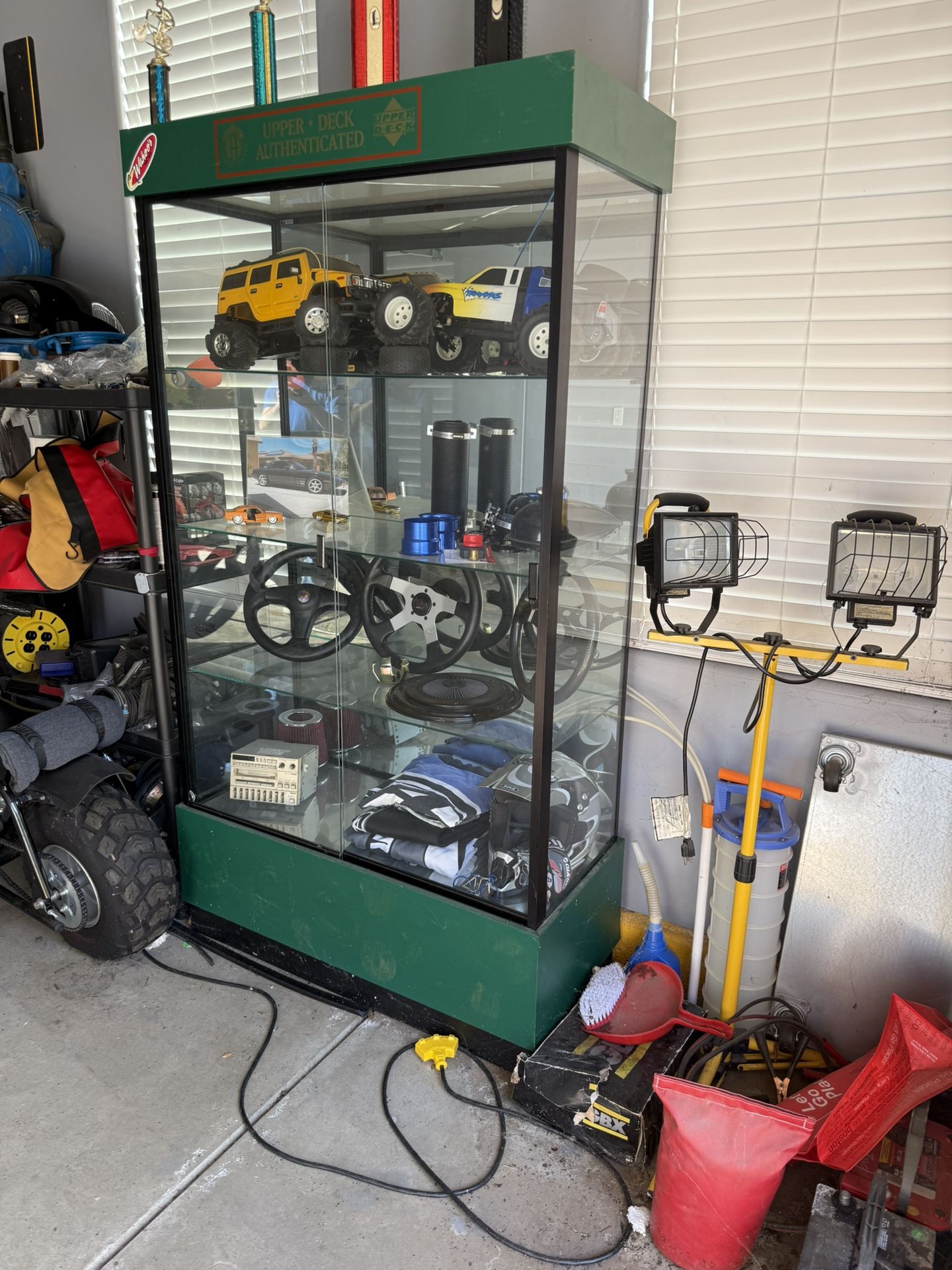 Upper Deck Display Case