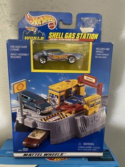 Shell Gas Station Hot Wheel Diorama 