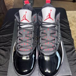 Size 15M - Air Jordan Maxin 200 Black Gym Red