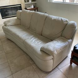 Leather Couch 