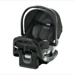 Graco  SnugRide SnugFit 35 Infant Car Seat W/ Anti-Rebound Bar - Gotham
