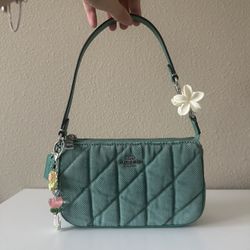 Coach Green Quilted Nolita 19 Bag / Purse