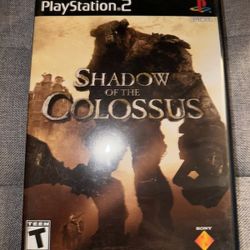 Shadow of the Colossus game for PS2