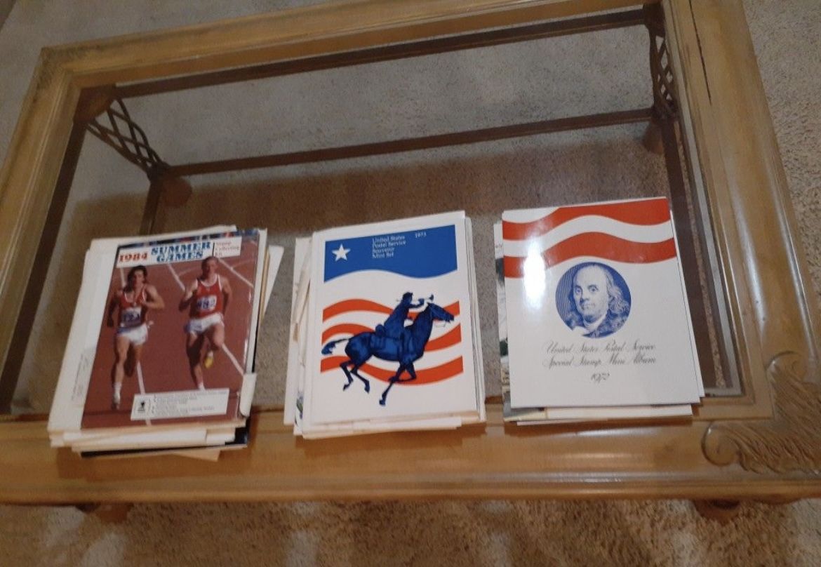 3 Stacks of United States Commemorative Stamps