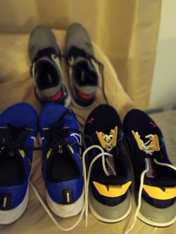 Different shoes