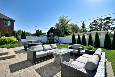 Costco Sirio Soho 10-Piece Modular Patio Furniture Set with Fire Pit - Gray