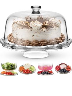 6-in1 Multipurpose Use Cake Stand And Serving Platter